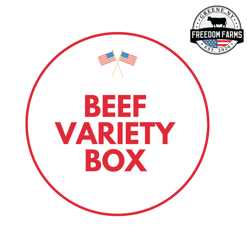 Beef Variety Box Freedom Farms, Greene, NY