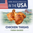 CHICKEN THIGHS (10lbs)
