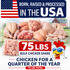 CHICKEN FOR A QUARTER OF THE YEAR (DEPOSIT)