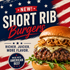 SHORT RIB BURGERS