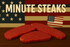 MINUTE STEAKS- 10LBS