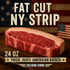 FATBOY Collection NY Strip Steaks (24 oz)