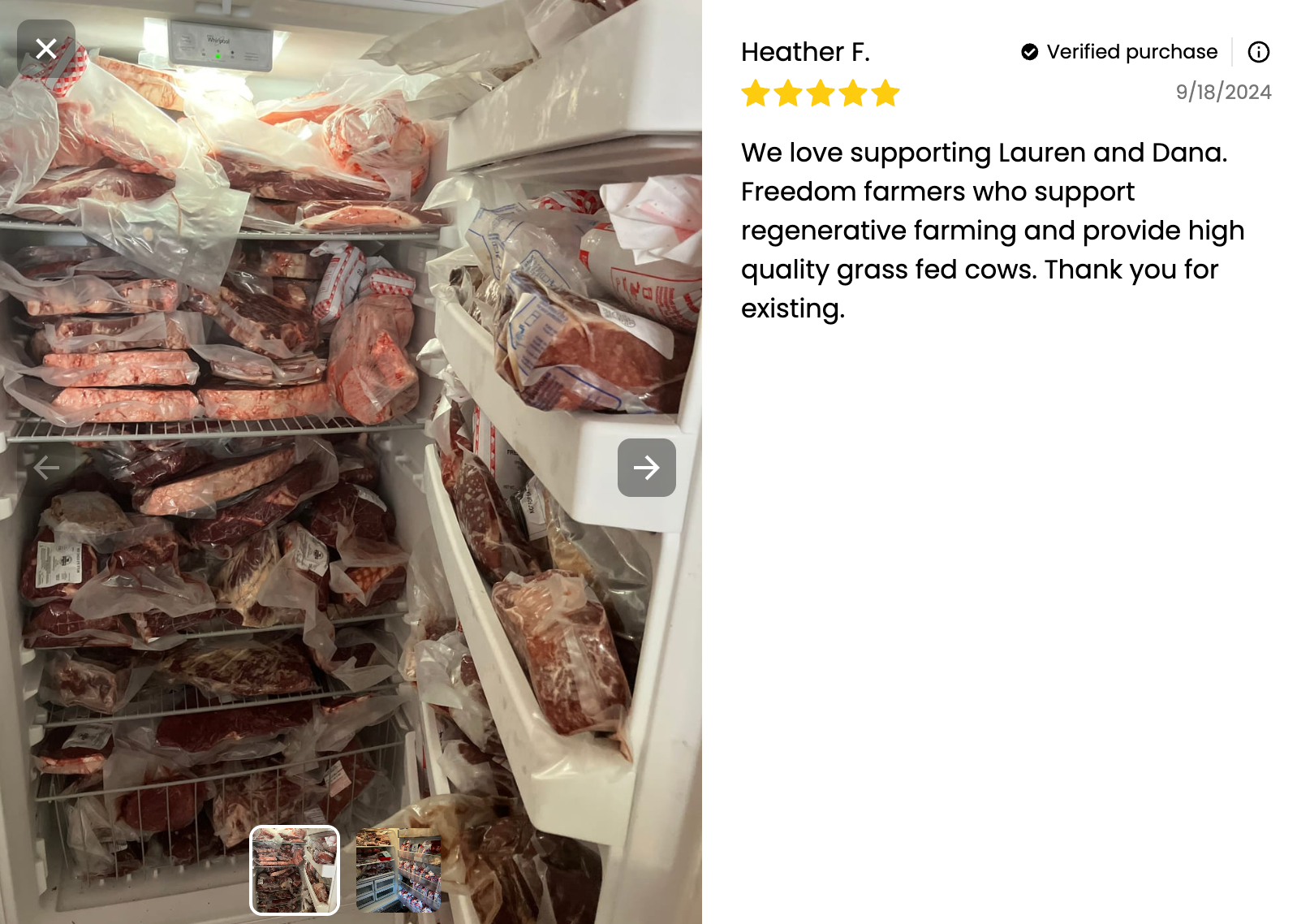 Beef Meat Share! (Deposit)