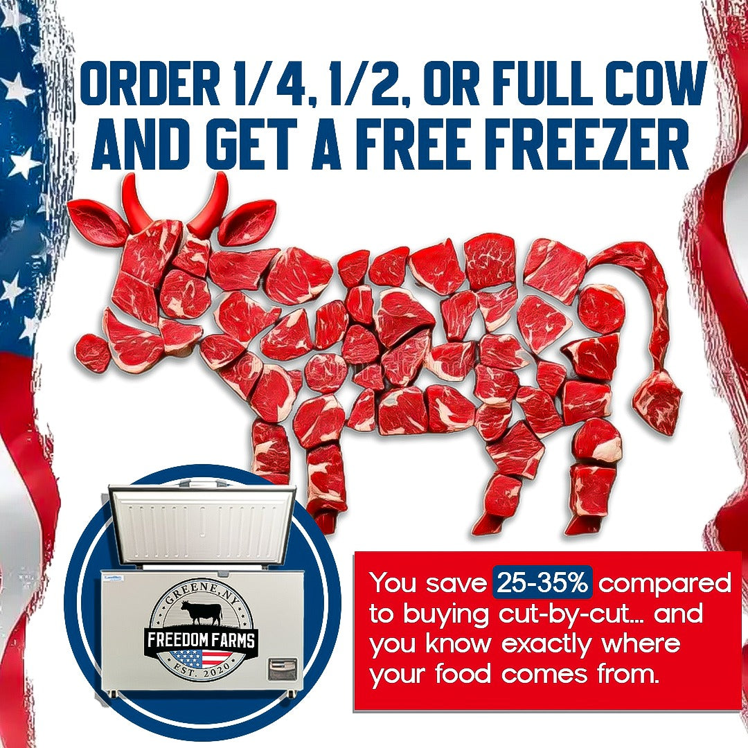 Beef Meat Share! (Free Freezer)